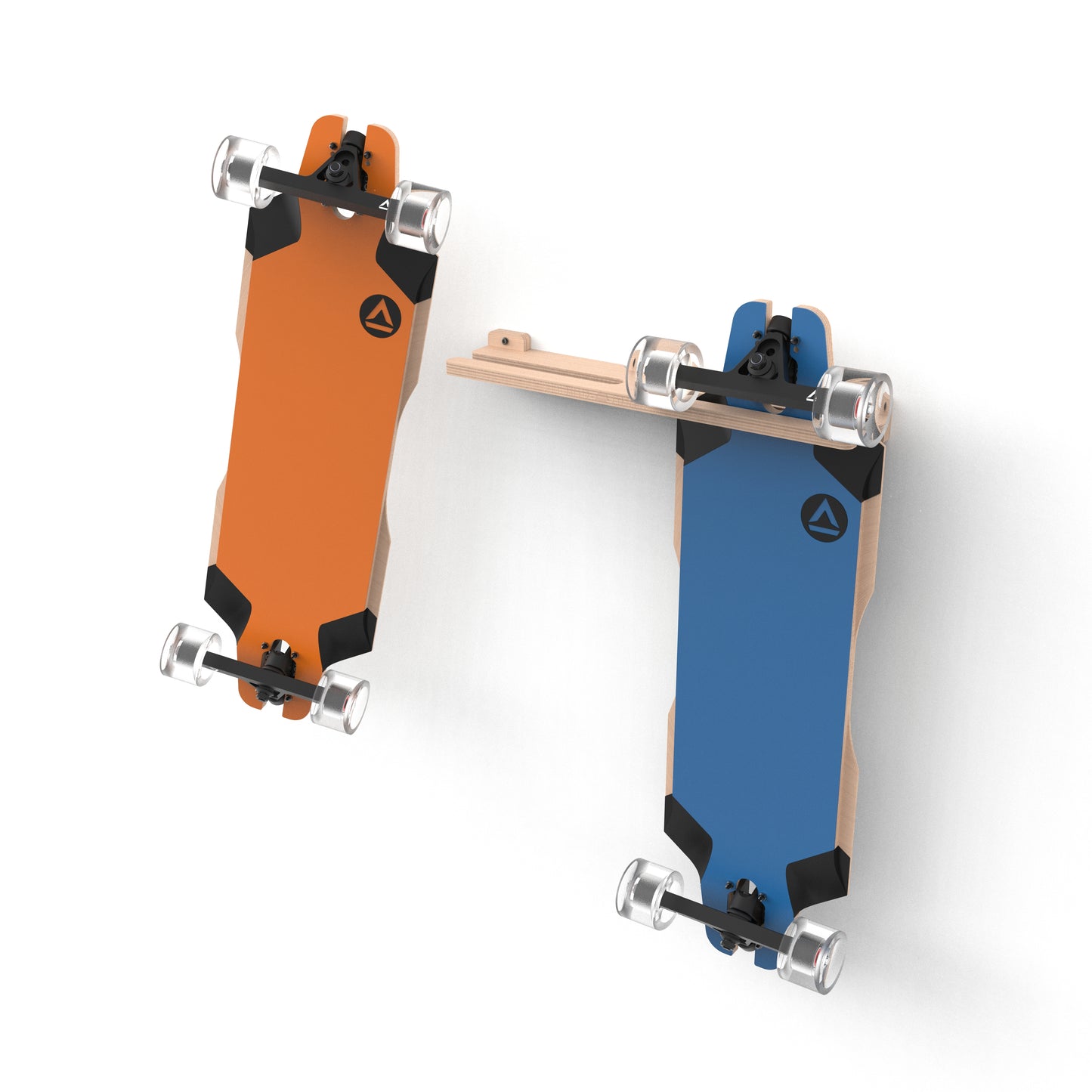 Skateboard / Longboard Wall Mount - Double Board Hanger