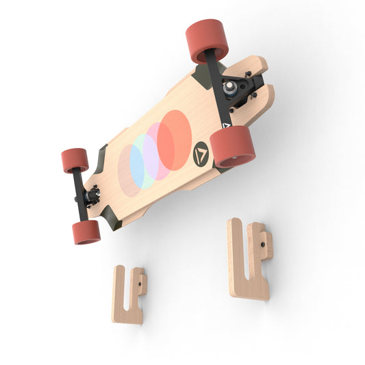 Skateboard / Longboard Wall Mount - Horizontal Wall Hanger